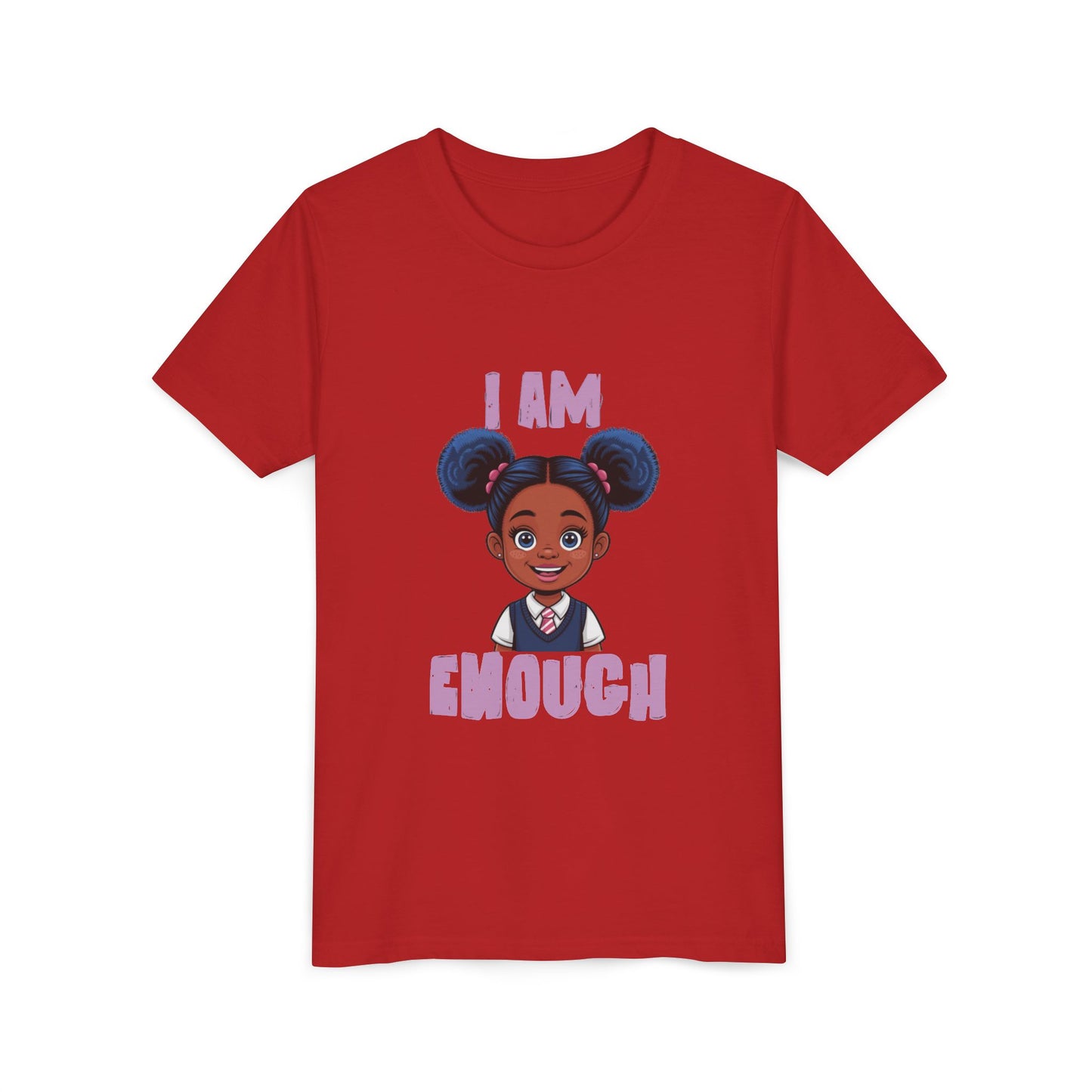 Empowering Youth Tee: 'I AM ENOUGH' Short Sleeve T-Shirt, Confidence Booster, Gift for Kids, Positive Affirmation Shirt, Inspirational [...]
