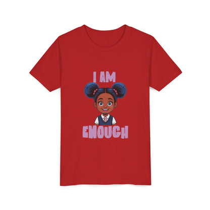 Empowering Youth Tee: 'I AM ENOUGH' Short Sleeve T-Shirt, Confidence Booster, Gift for Kids, Positive Affirmation Shirt, Inspirational [...]