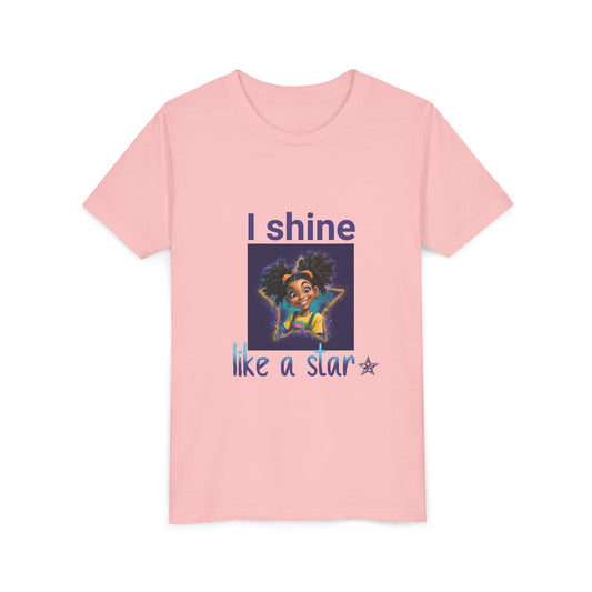 Youth Tee - Black Girl Empowerment Top, Confidence T-Shirt