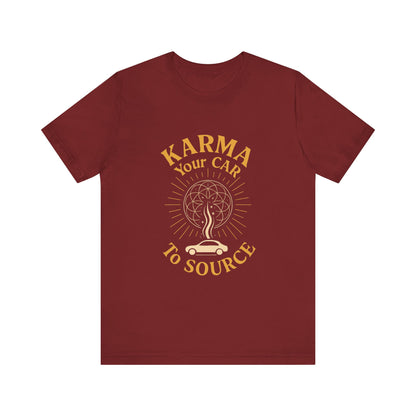 ⚡ Karma – Your Car to Source Tee | Drive with Intention. Arrive in Alignment.