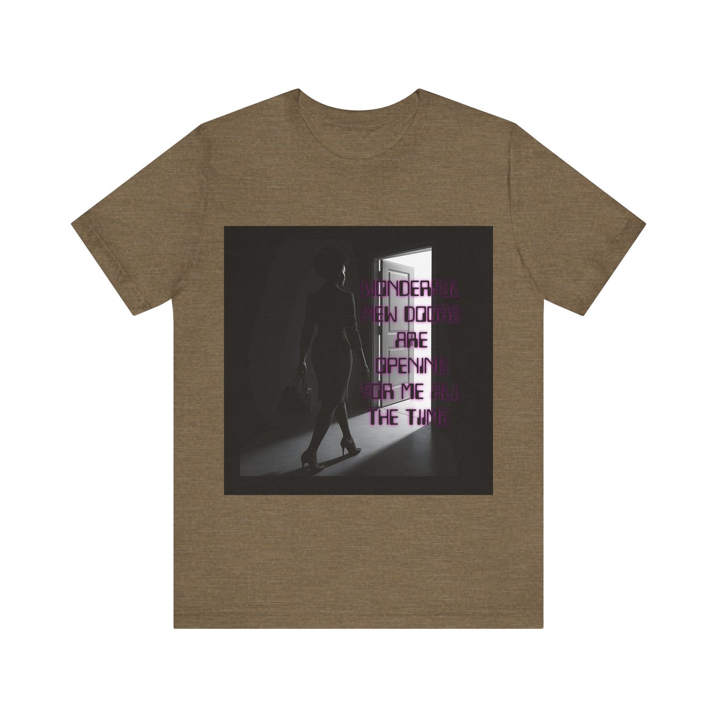 Motivational Tee: The Affirmations Collection -- New Doors