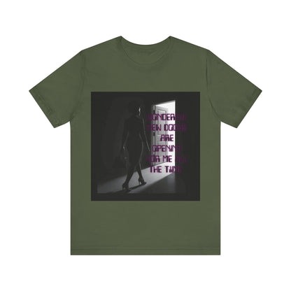 Motivational Tee: The Affirmations Collection -- New Doors