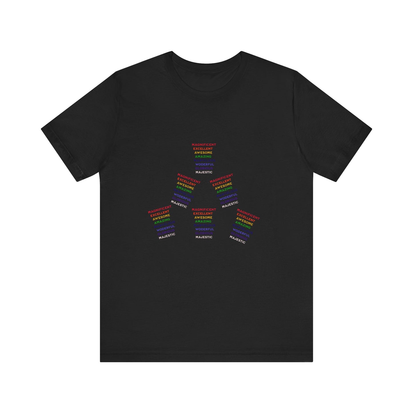 Power of Words Motivational Tee-- Magnificent