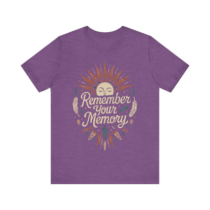 🌀 Remember Your Memory Tee – Awaken What’s Within.