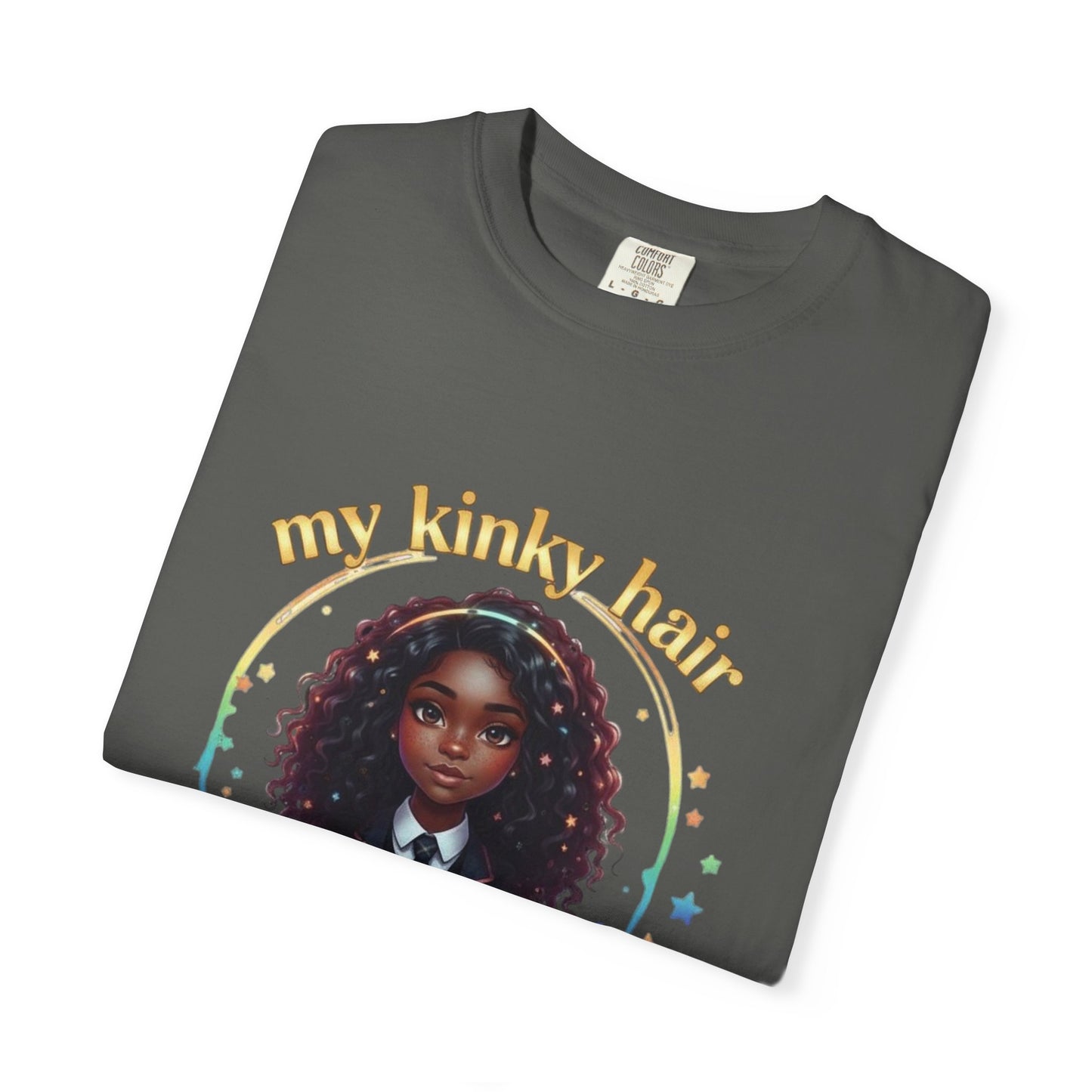 Empowering Teens Tee - KINKY HAIR IS MAGIC Unisex T-shirt
