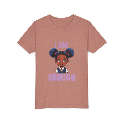 Empowering Youth Tee: 'I AM ENOUGH' Short Sleeve T-Shirt, Confidence Booster, Gift for Kids, Positive Affirmation Shirt, Inspirational [...]