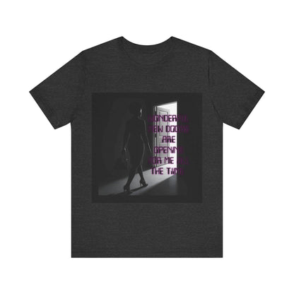 Motivational Tee: The Affirmations Collection -- New Doors