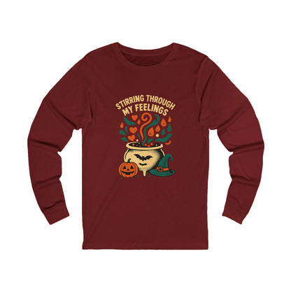 Long Sleeve Tee Therapy is My Cauldron Unisex