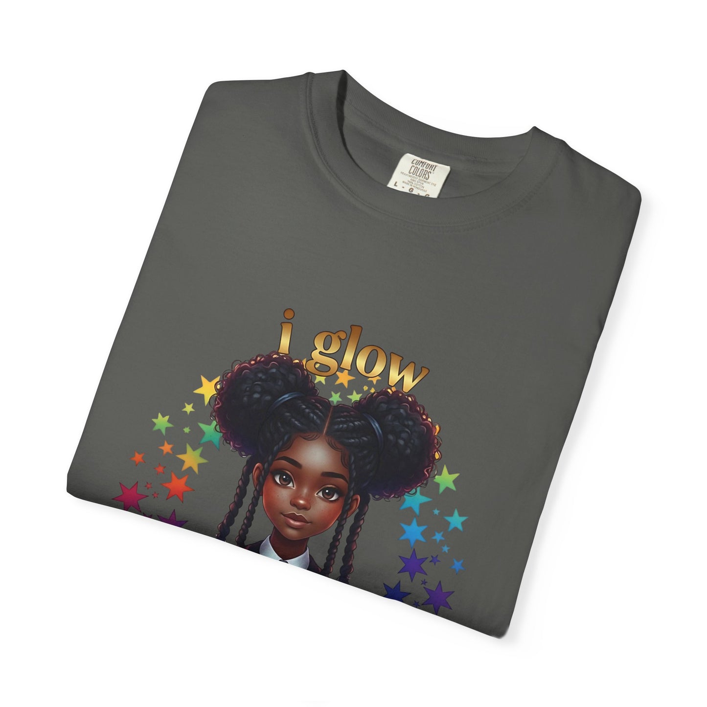 Empowering Teens Tee – “I GLOW DIFFERENT” Positive Affirmation T-Shirt for Teens