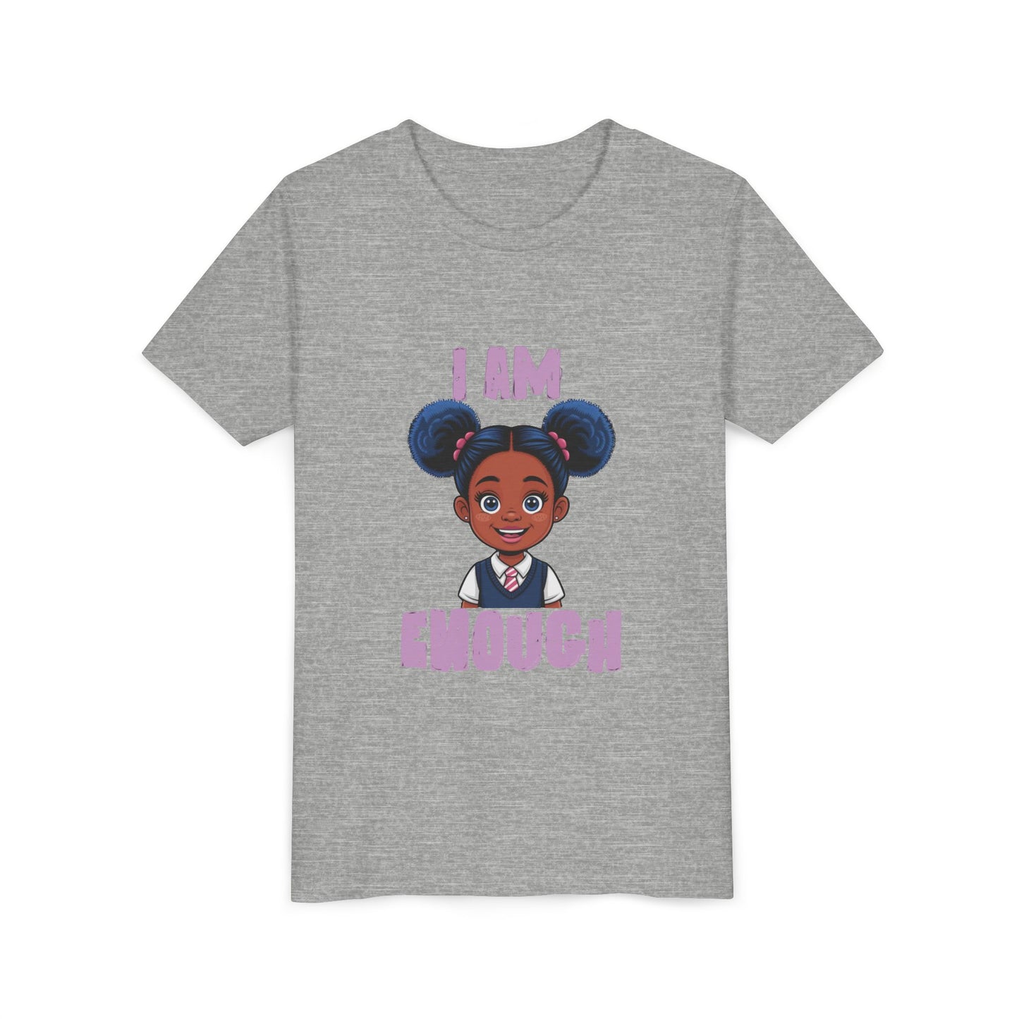 Empowering Youth Tee: 'I AM ENOUGH' Short Sleeve T-Shirt, Confidence Booster, Gift for Kids, Positive Affirmation Shirt, Inspirational [...]
