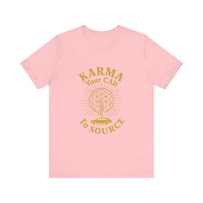 ⚡ Karma – Your Car to Source Tee | Drive with Intention. Arrive in Alignment.
