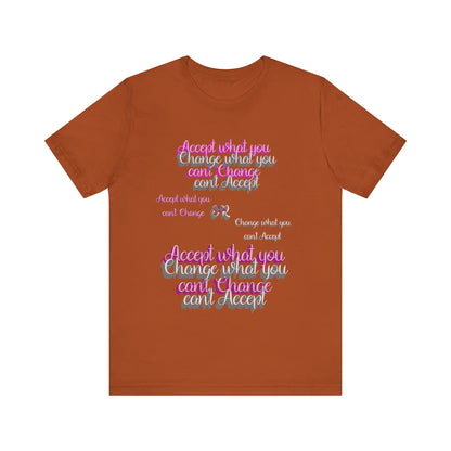 Power of Words Motivational Tee- Acceptance