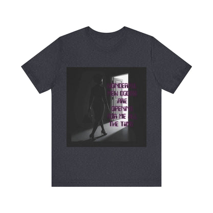 Motivational Tee: The Affirmations Collection -- New Doors