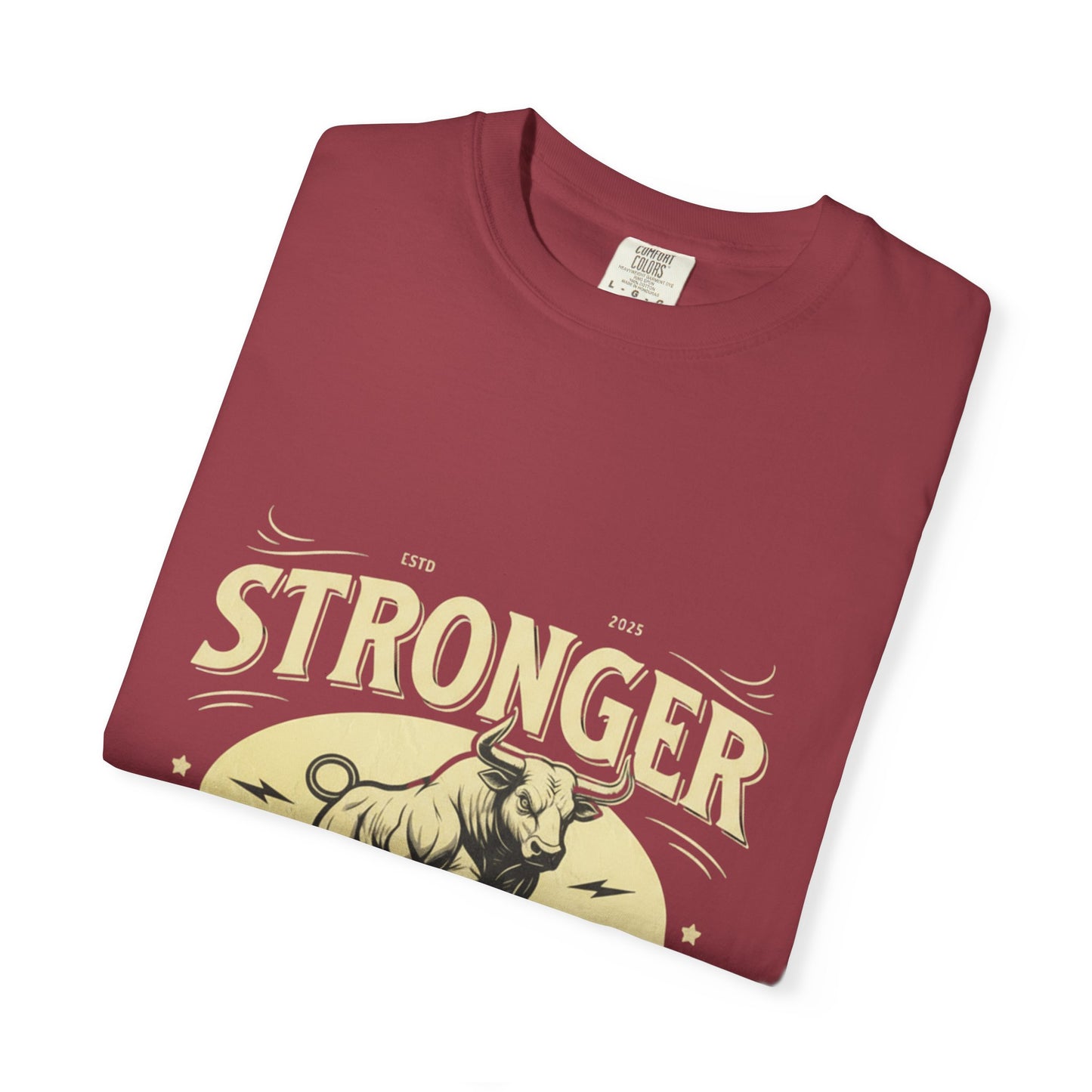 “Stronger Than This Bullshit” Tee – Motivational Unisex Cotton T-Shirt