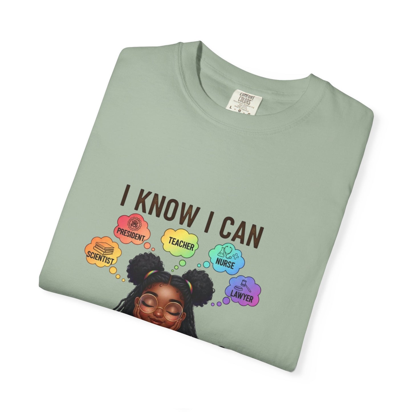 Empowering Teens Tee – “BE WHAT I WANNA BE” Positive Affirmation T-Shirt for Teens