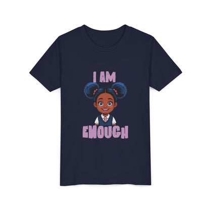 Empowering Youth Tee: 'I AM ENOUGH' Short Sleeve T-Shirt, Confidence Booster, Gift for Kids, Positive Affirmation Shirt, Inspirational [...]