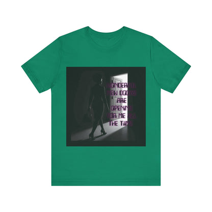Motivational Tee: The Affirmations Collection -- New Doors