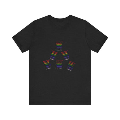Power of Words Motivational Tee-- Magnificent