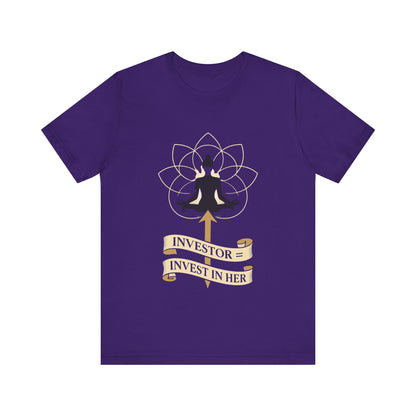 💎 Investor – Invest In Her Tee | Empower. Elevate. Believe.