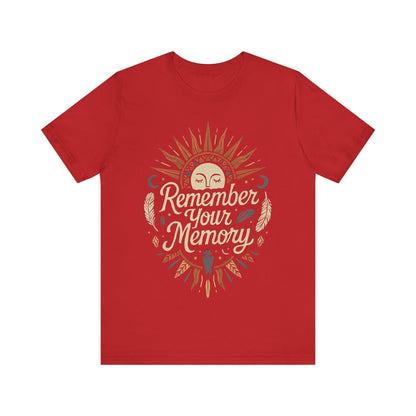 🌀 Remember Your Memory Tee – Awaken What’s Within.