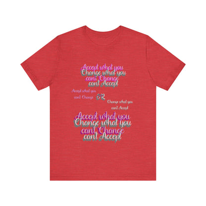 Power of Words Motivational Tee- Acceptance