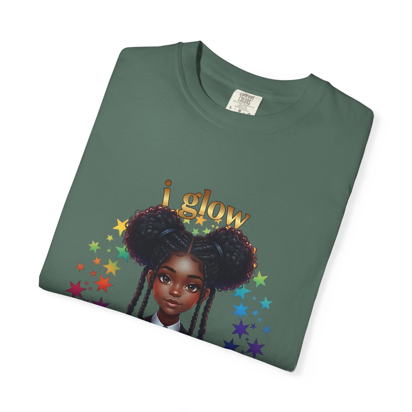 Empowering Teens Tee – “I GLOW DIFFERENT” Positive Affirmation T-Shirt for Teens