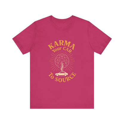 ⚡ Karma – Your Car to Source Tee | Drive with Intention. Arrive in Alignment.