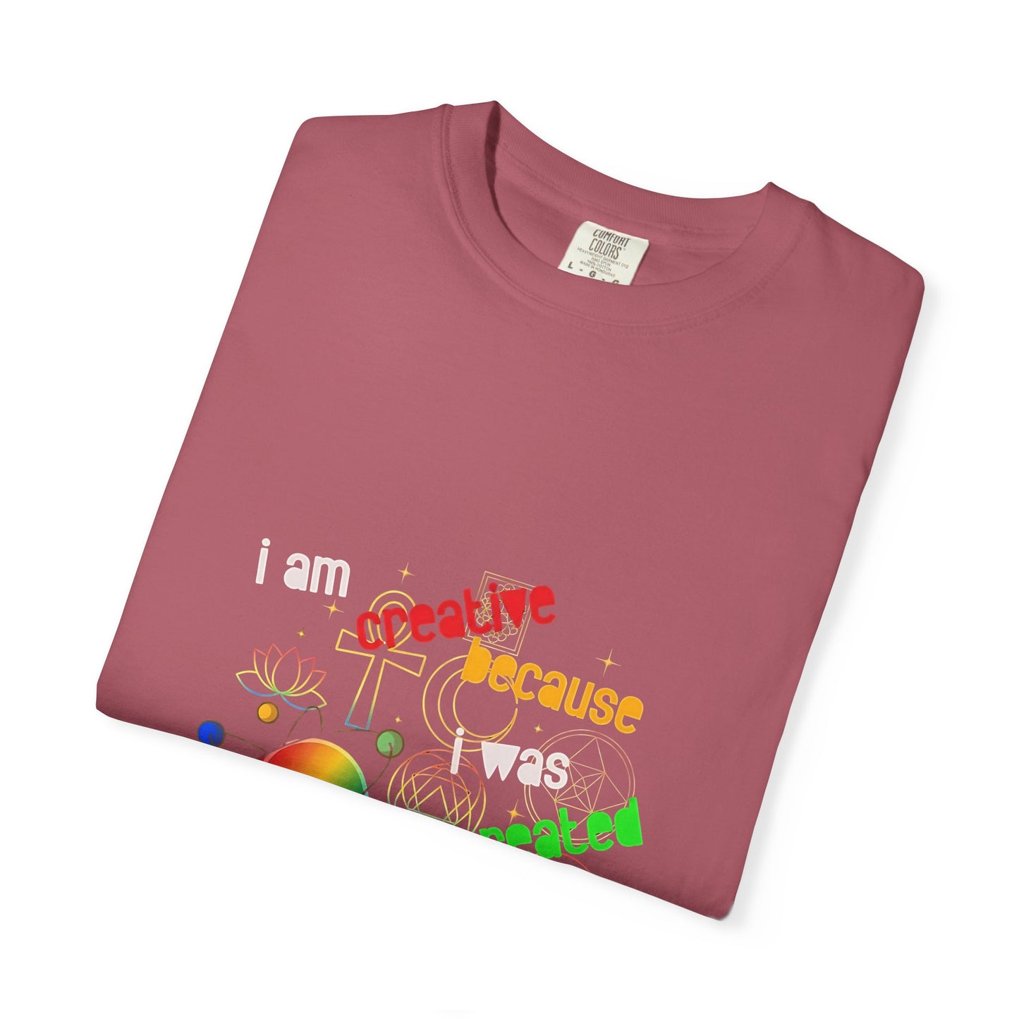 Empowering Teens Tee – “I AM CREATIVE” Positive Affirmation T-Shirt for Teens