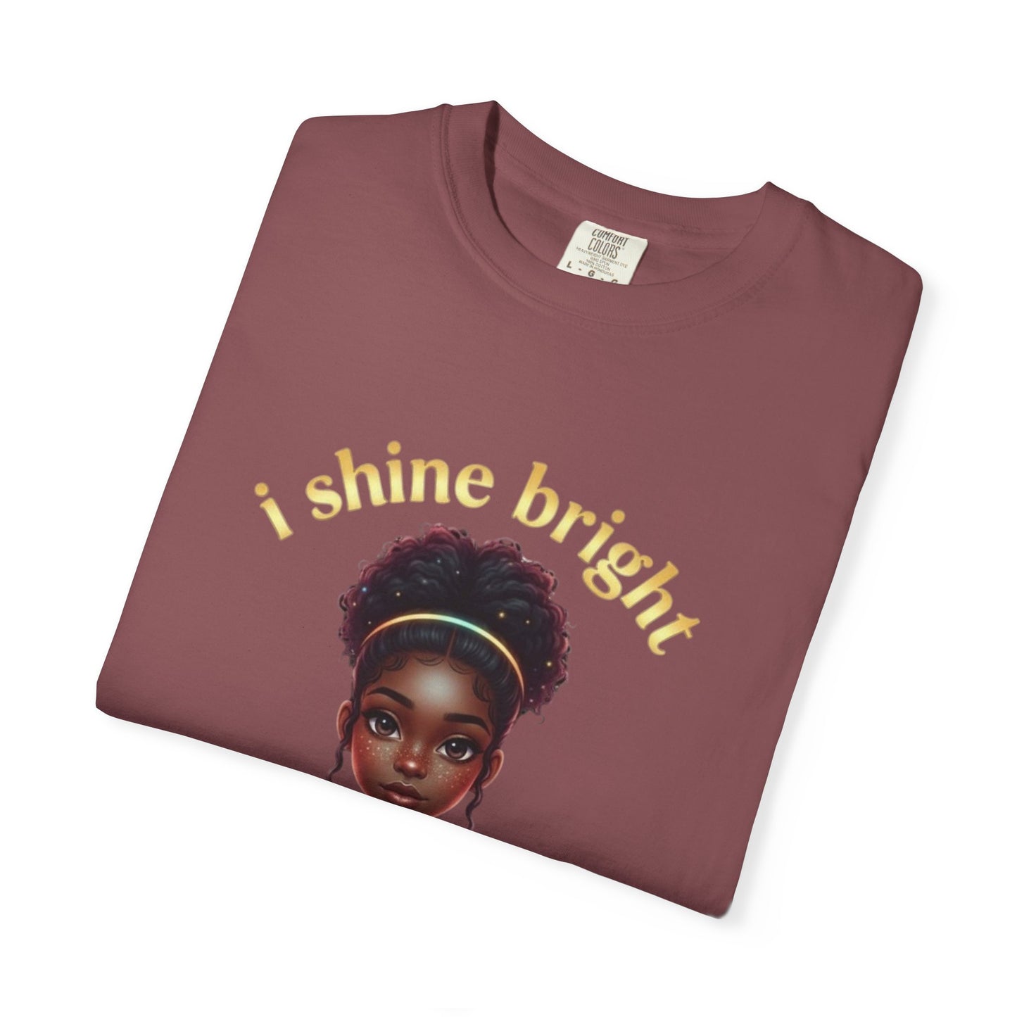 Empowering Teens Tee – “SHINE BRIGHT LIKE A DIAMOND” Positive Affirmation T-Shirt for Teens