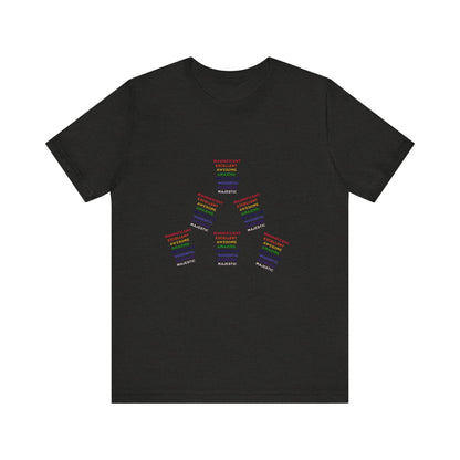 Power of Words Motivational Tee-- Magnificent