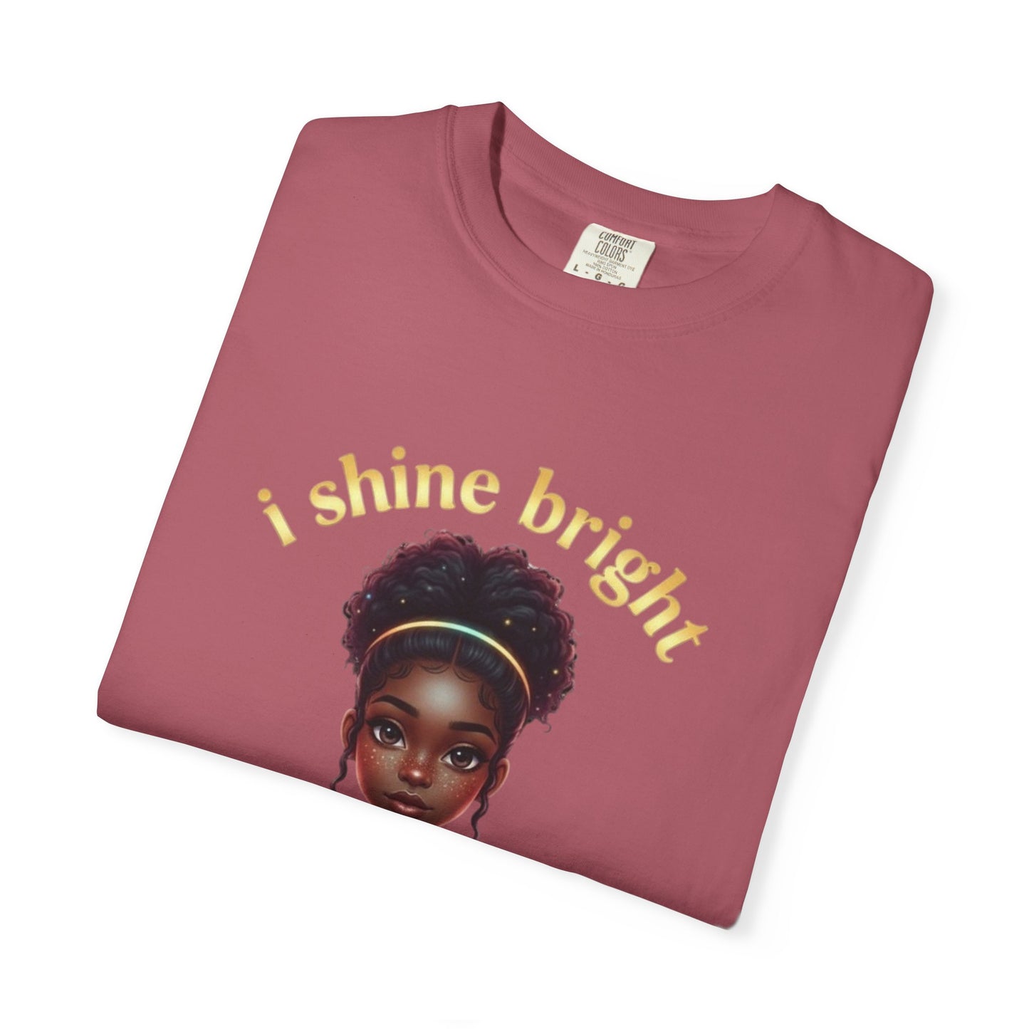 Empowering Teens Tee – “SHINE BRIGHT LIKE A DIAMOND” Positive Affirmation T-Shirt for Teens