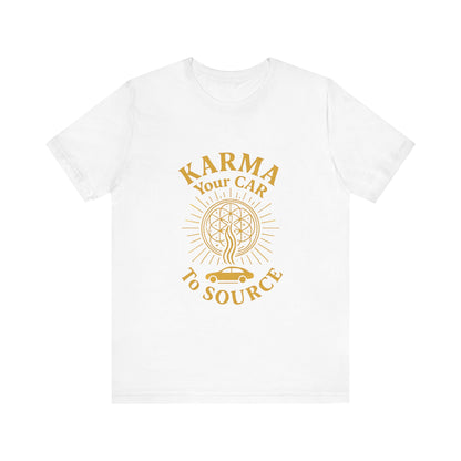 ⚡ Karma – Your Car to Source Tee | Drive with Intention. Arrive in Alignment.
