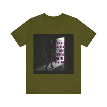 Motivational Tee: The Affirmations Collection -- New Doors