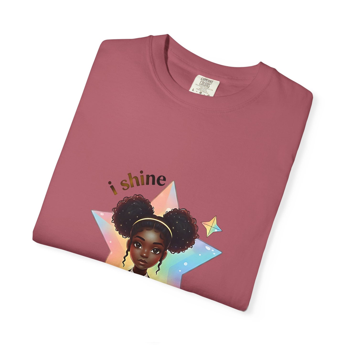 Empowering Teens Tee – “SHINE LIKE A STAR” Positive Affirmation T-Shirt for Teens