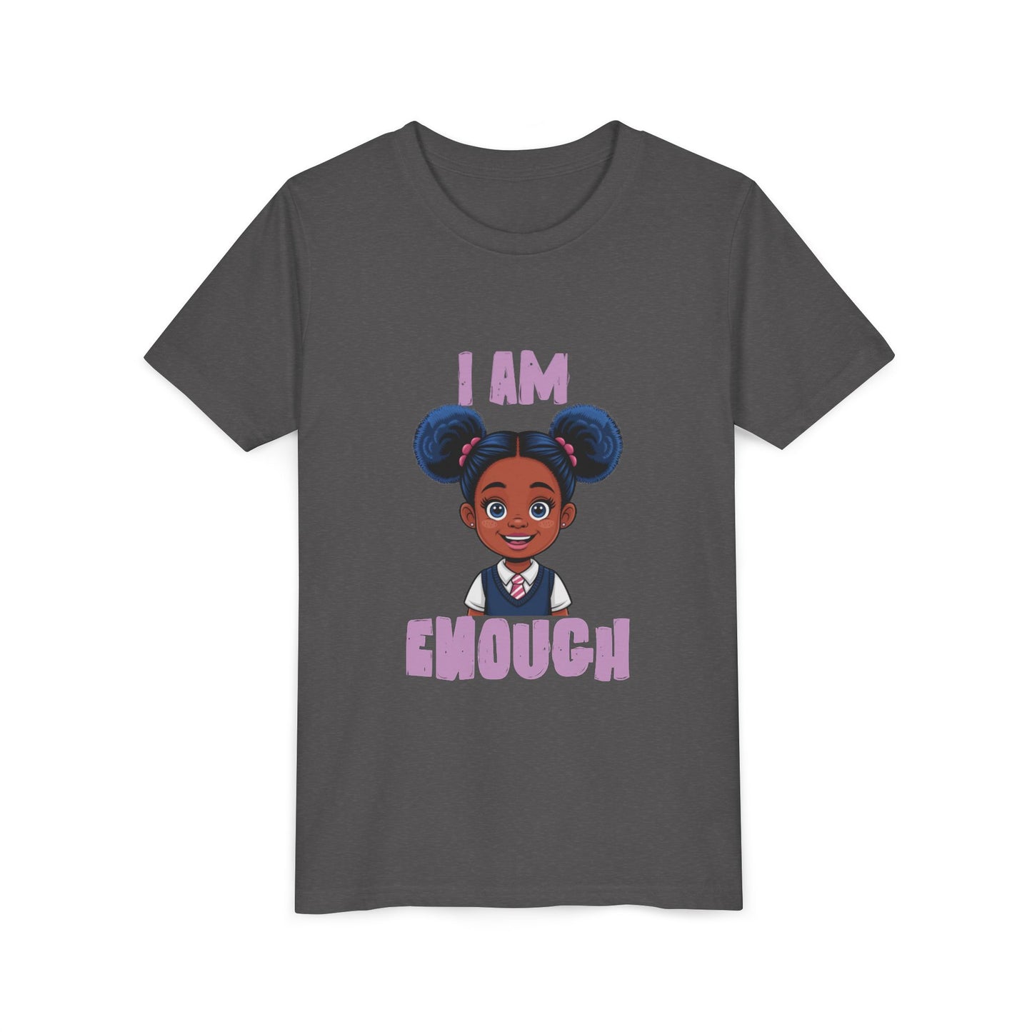 Empowering Youth Tee: 'I AM ENOUGH' Short Sleeve T-Shirt, Confidence Booster, Gift for Kids, Positive Affirmation Shirt, Inspirational [...]