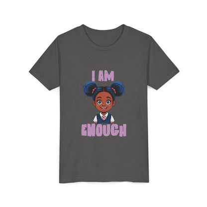 Empowering Youth Tee: 'I AM ENOUGH' Short Sleeve T-Shirt, Confidence Booster, Gift for Kids, Positive Affirmation Shirt, Inspirational [...]